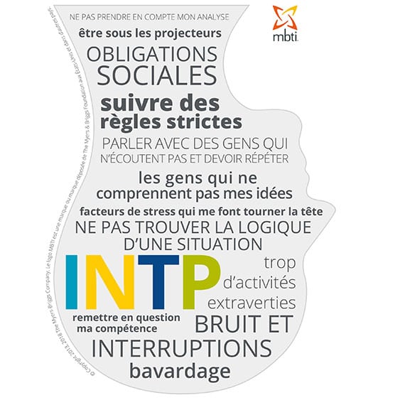INTP sous stress 16 types questionnaire MBTI